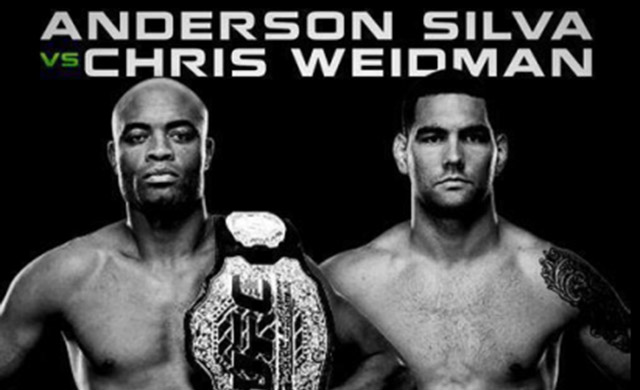 Anderson Silva vs. Chris Weidman
