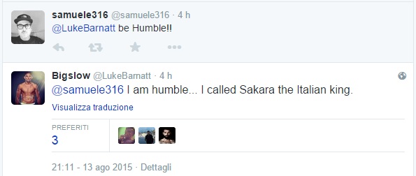 Samuele Sanna Barnatt Tweet